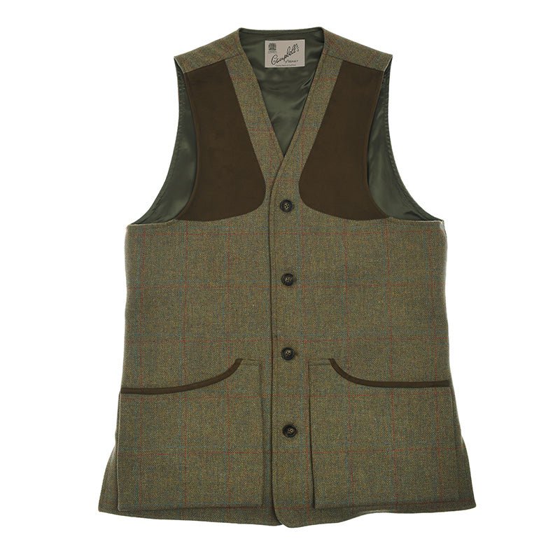Tweed Shooting Waistcoat - Image 4