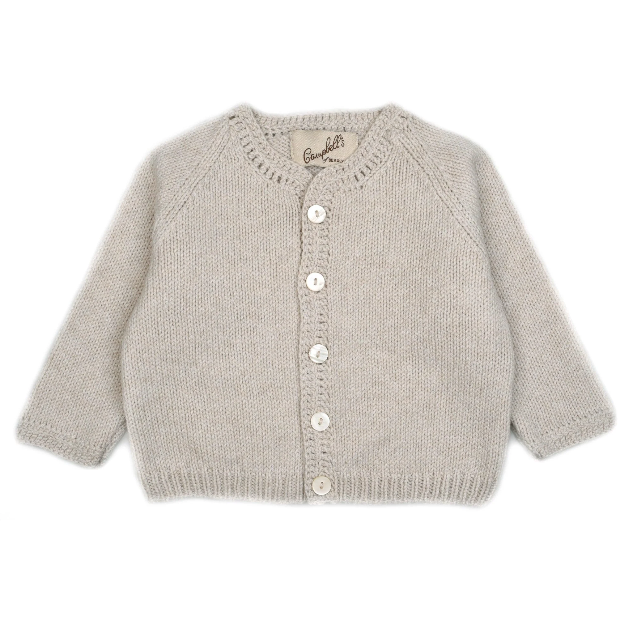 Baby Lambswool Cardigan - Image 3