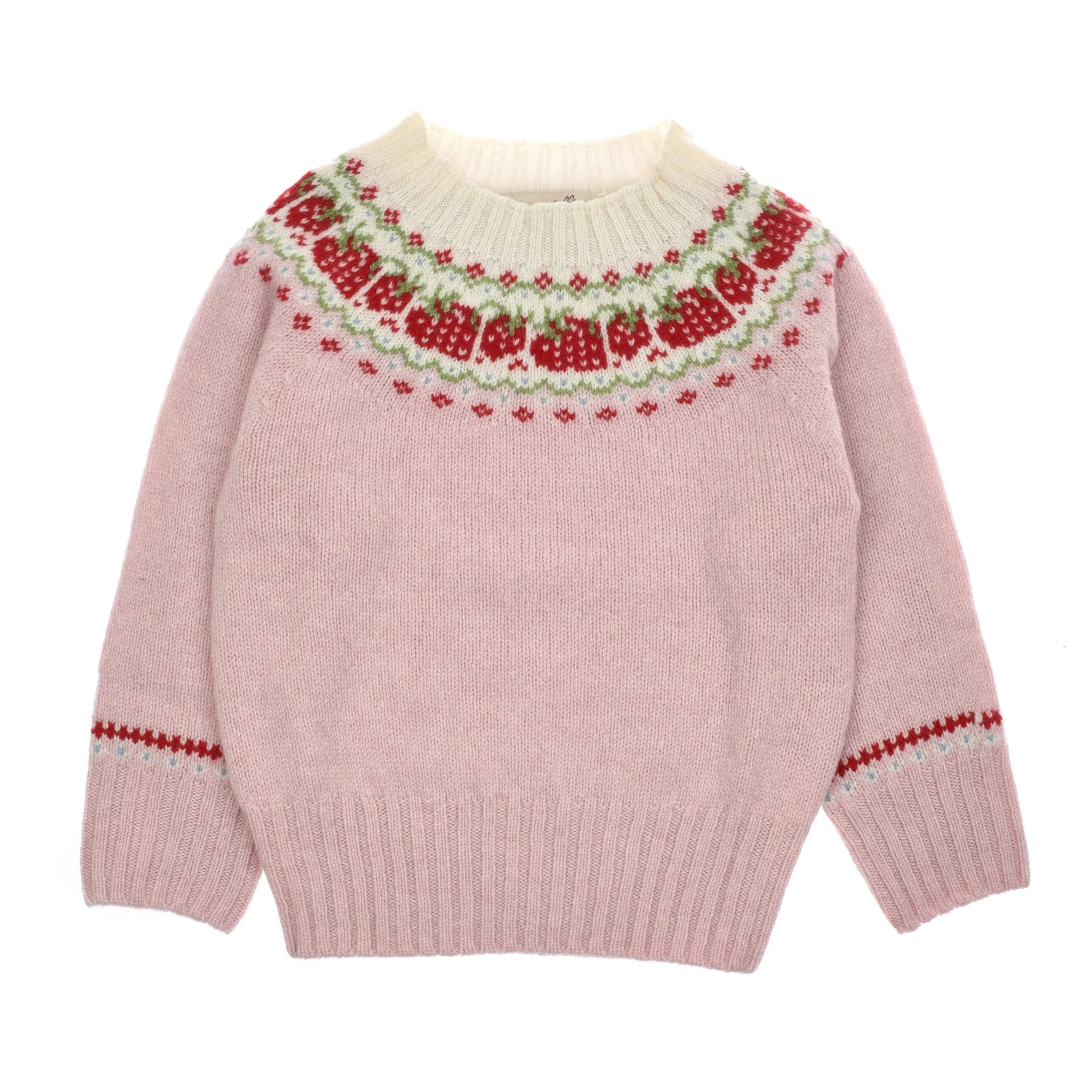 Mini Strawberry Yoke Jumper - Image 3