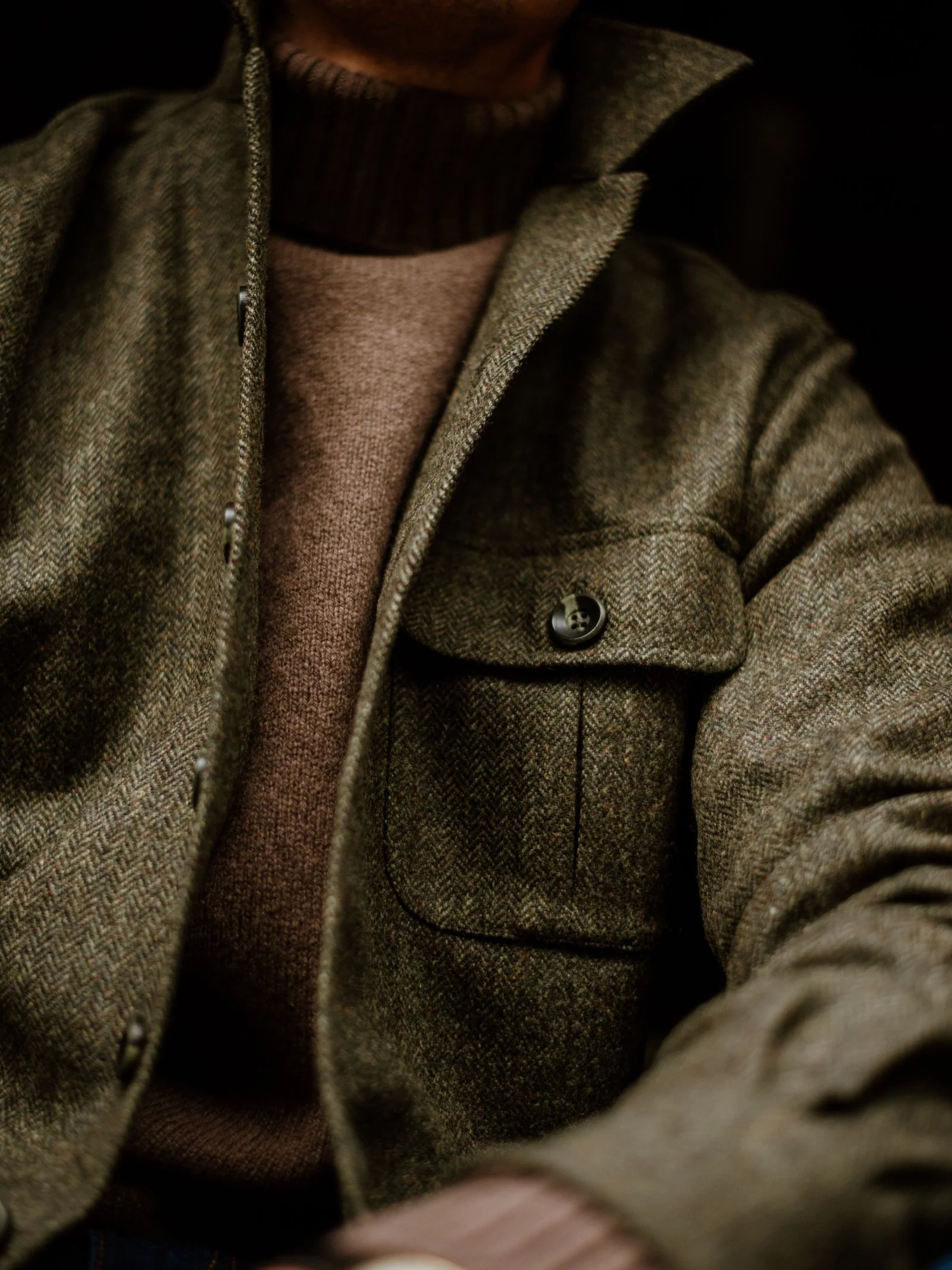 Casual Tweed Shacket - Image 6