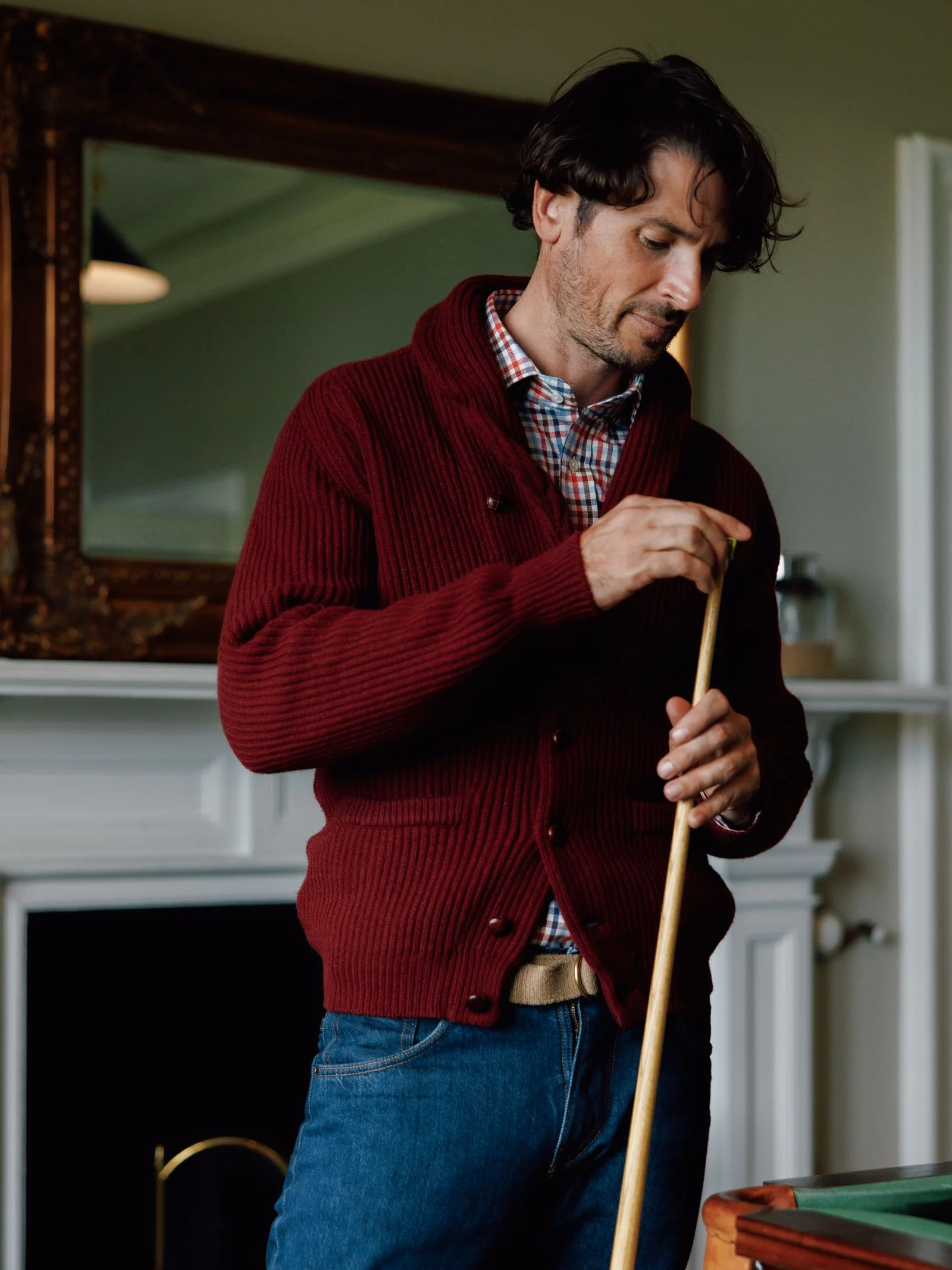 Shawl Collar Cardigan - Image 4