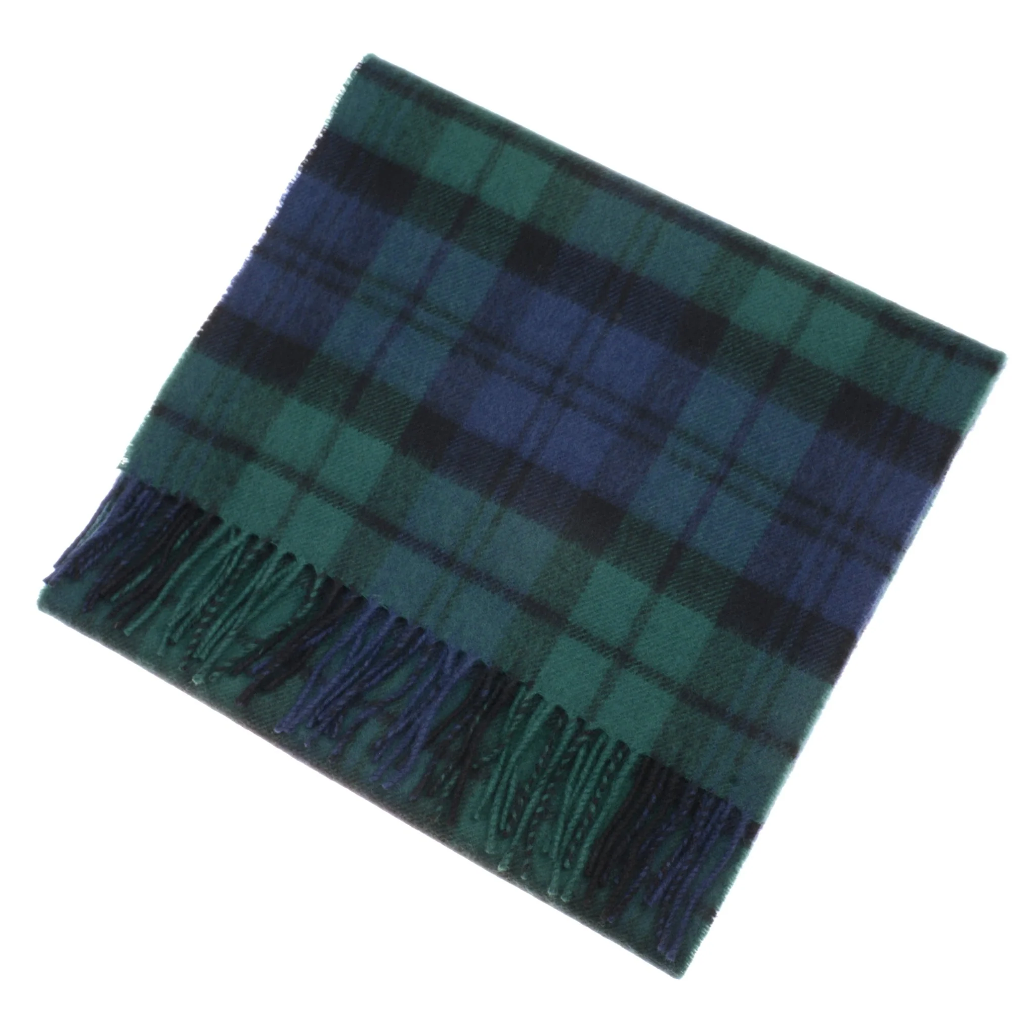 Unisex Cashmere Tartan Scarf - Image 4