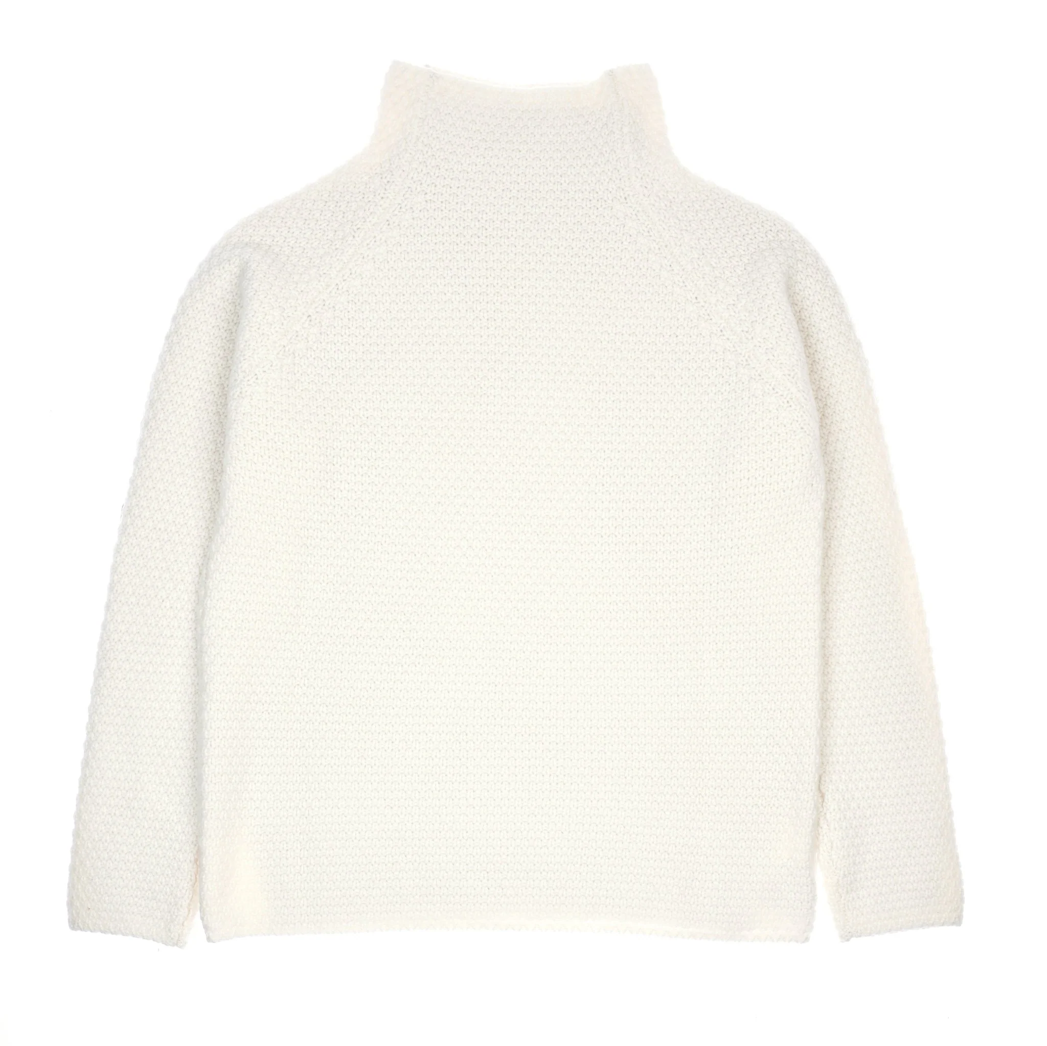 Cashmere Funnel Neck Jumper - Image 5