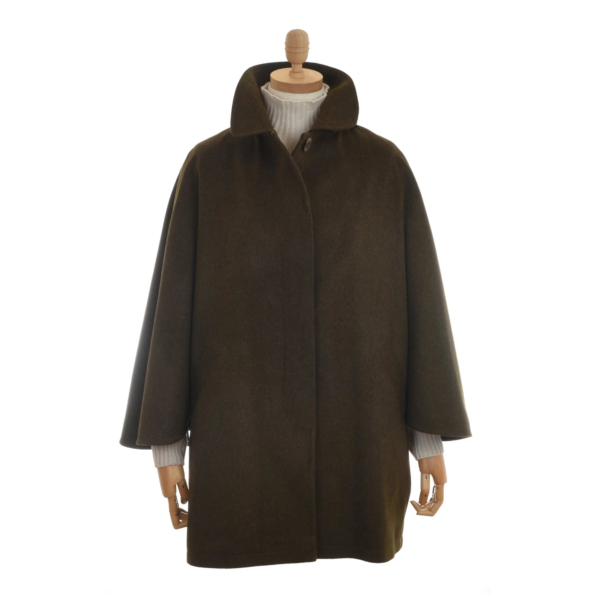 Loden Green Cape - Image 3